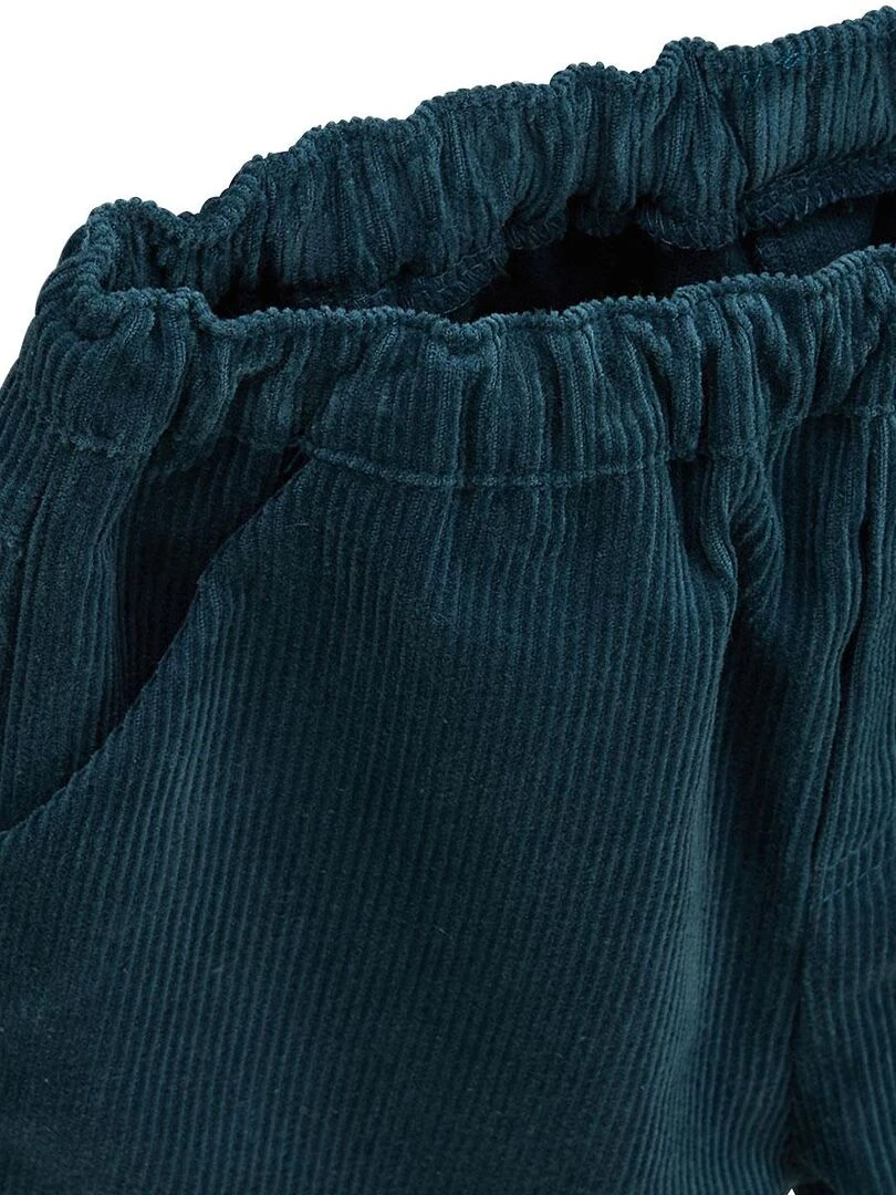 Ensemble bébé chemise et pantalon avec noeud papillon Magic   Bleu