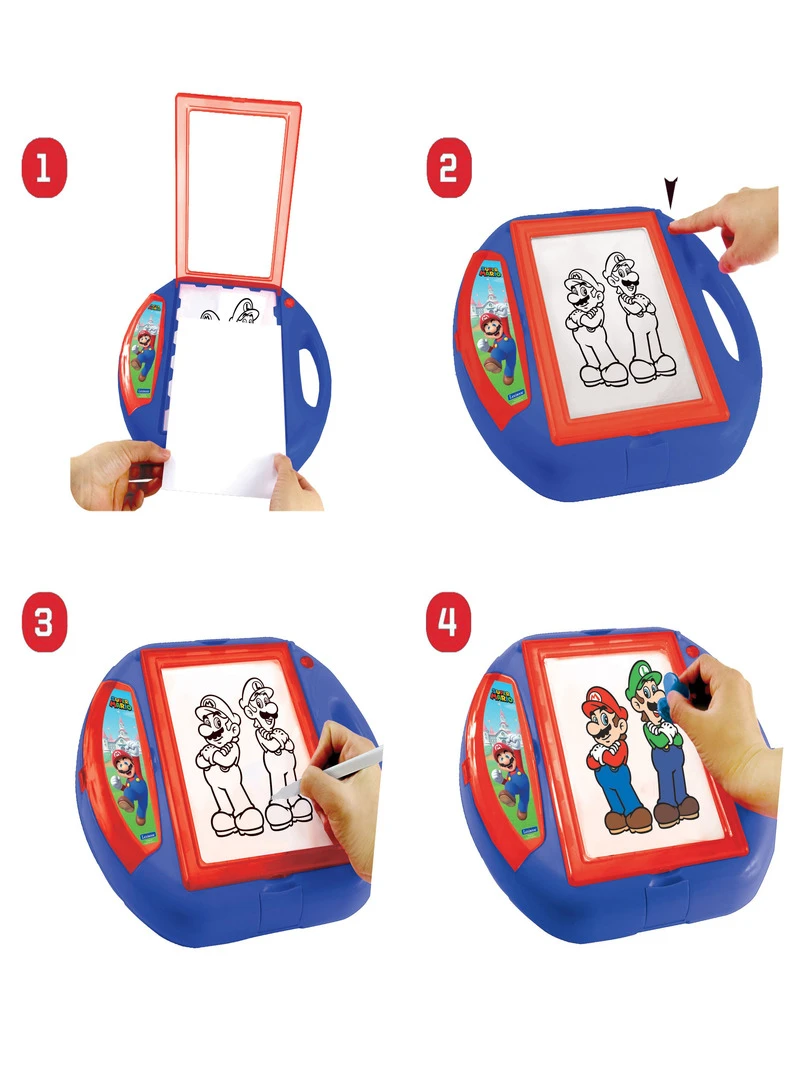 Projecteur À Dessin Super Mario Avec Modèles Et Tampons   N/A