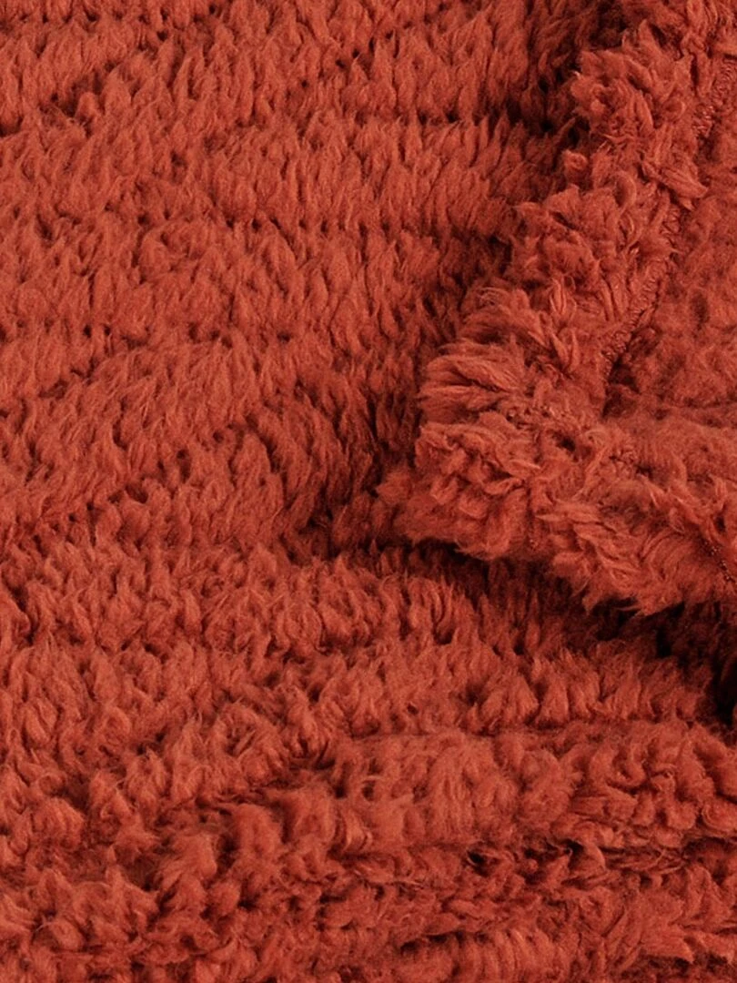 Plaid graphique et coloré Rouge cerise