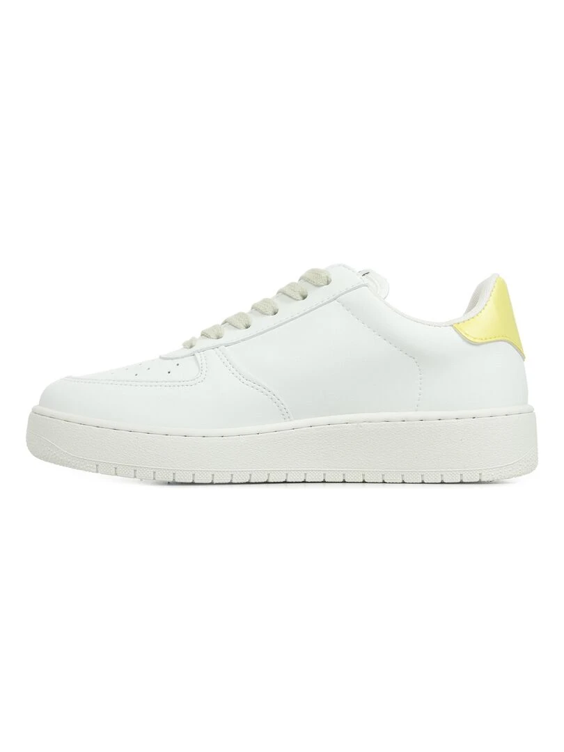 Baskets Victoria Madrid   Blanc Rose