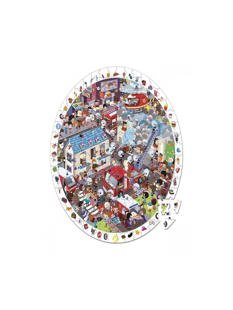 Puzzle D Observation Rond Les Pompiers N/A