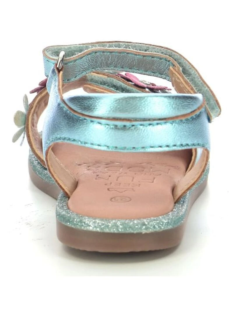 Sandales Cuir Parlotte   Bleu