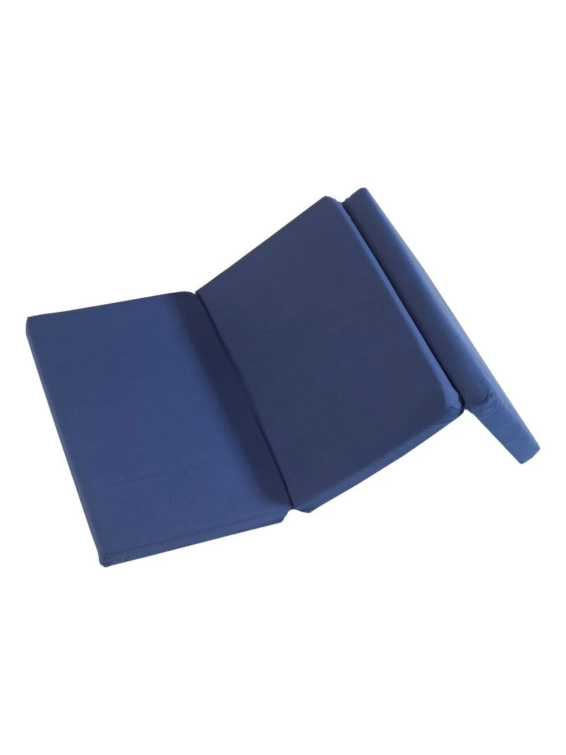 ROBA Matelas de Voyage 60 x 120 cm Pliable + Sac de Transport Bleu
