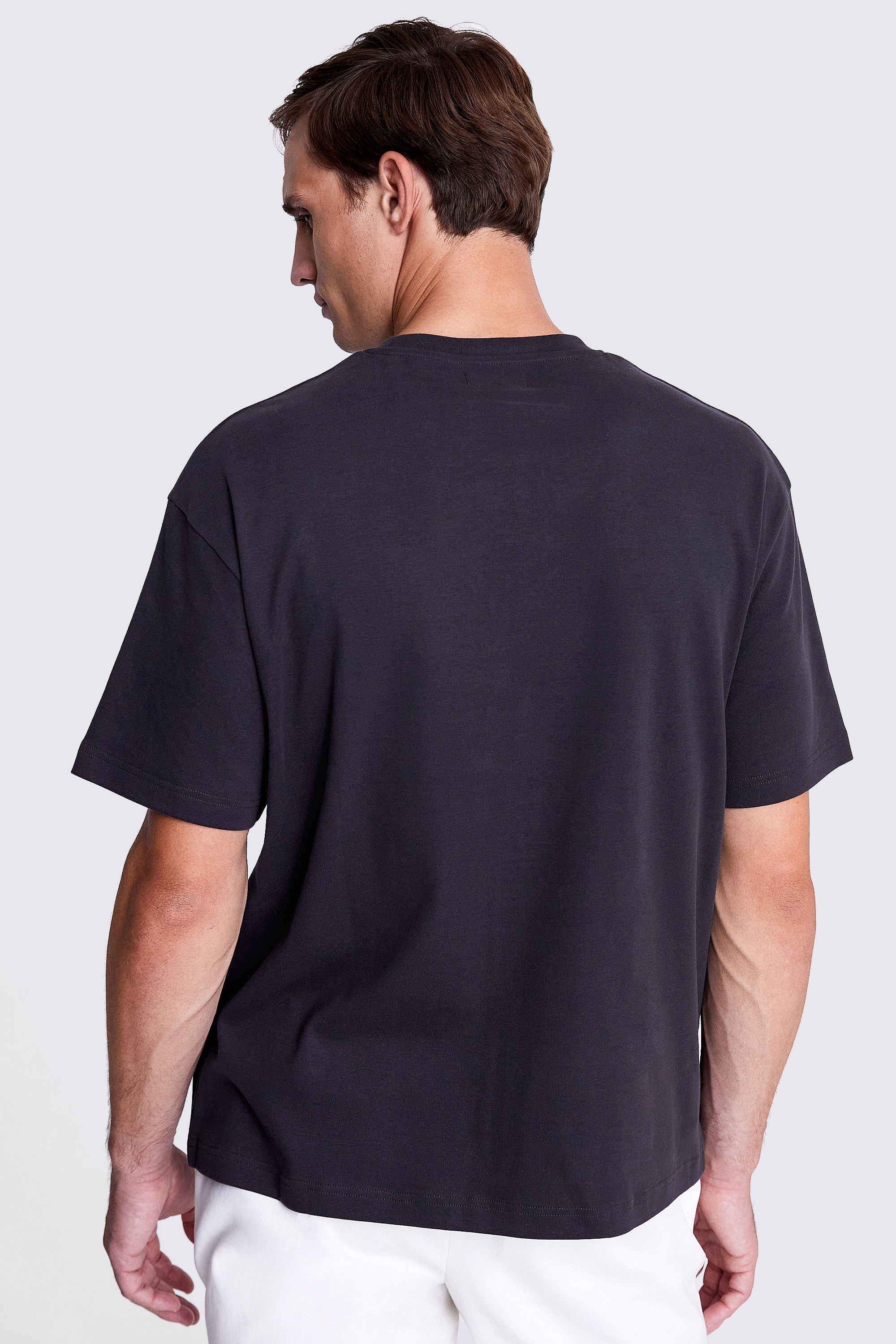 Charcoal Heavy Weight Crew-Neck T-Shirt   Buy Online at Moss