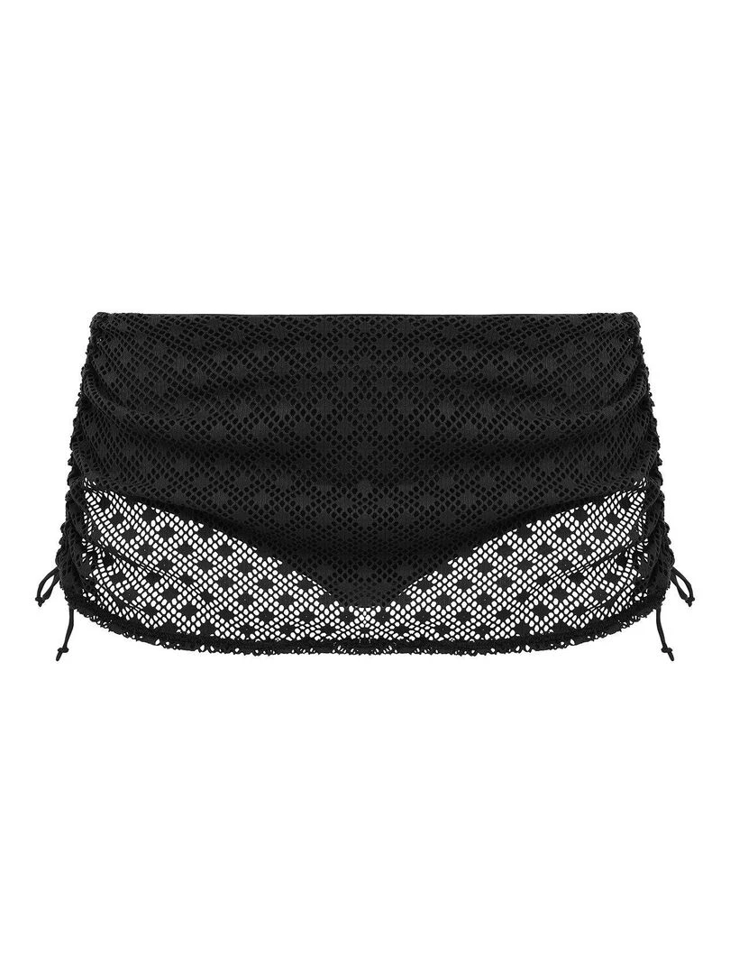 Culotte de bain avec jupe ajustable Bazaruto   Noir