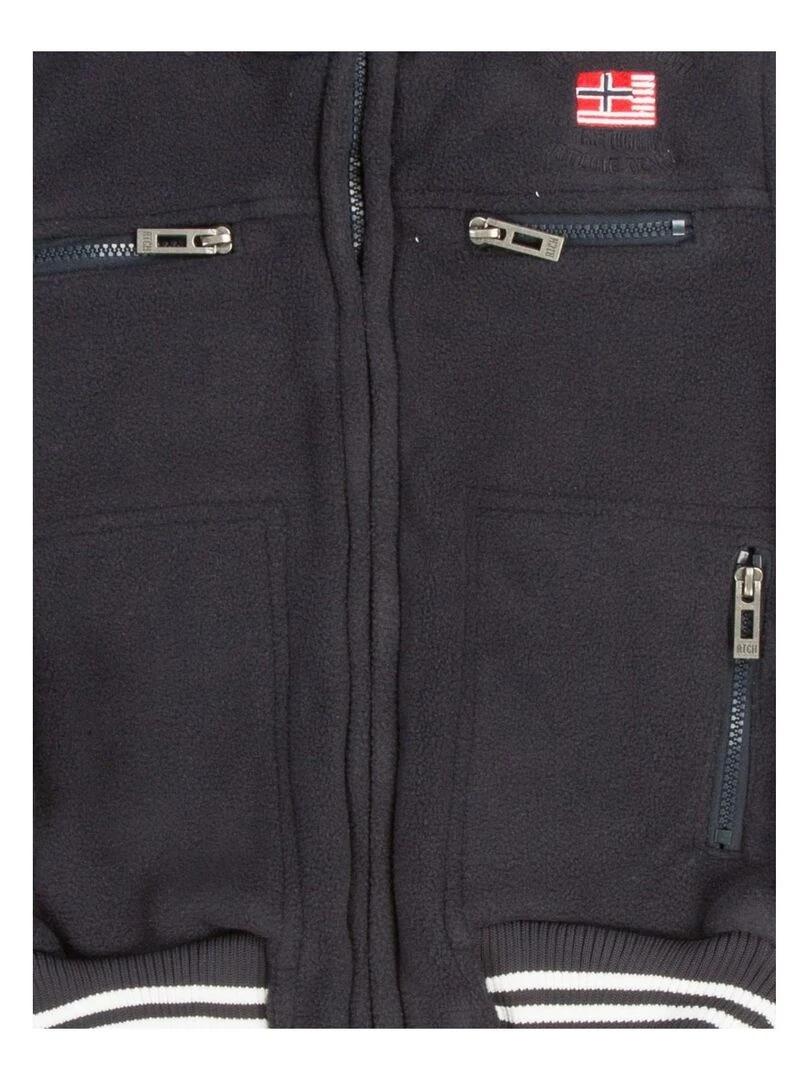 BLOUSON POLAIRE ZEWAY BOY   Bleu marine