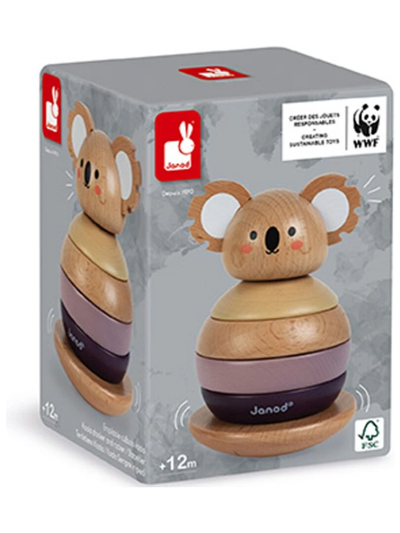 Pyramide en bois culbuto Koala WWF   N/A
