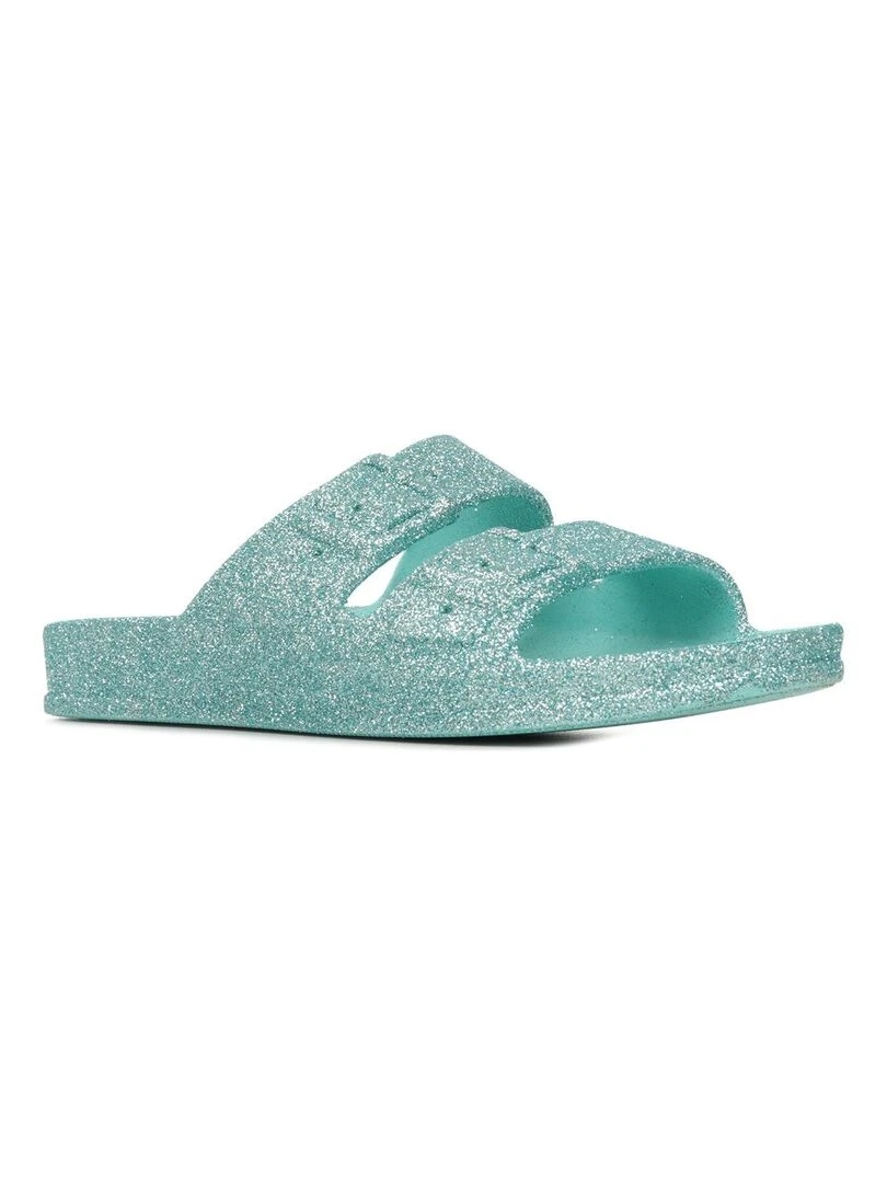Mules Cacatoès Trancoso   Bleu clair