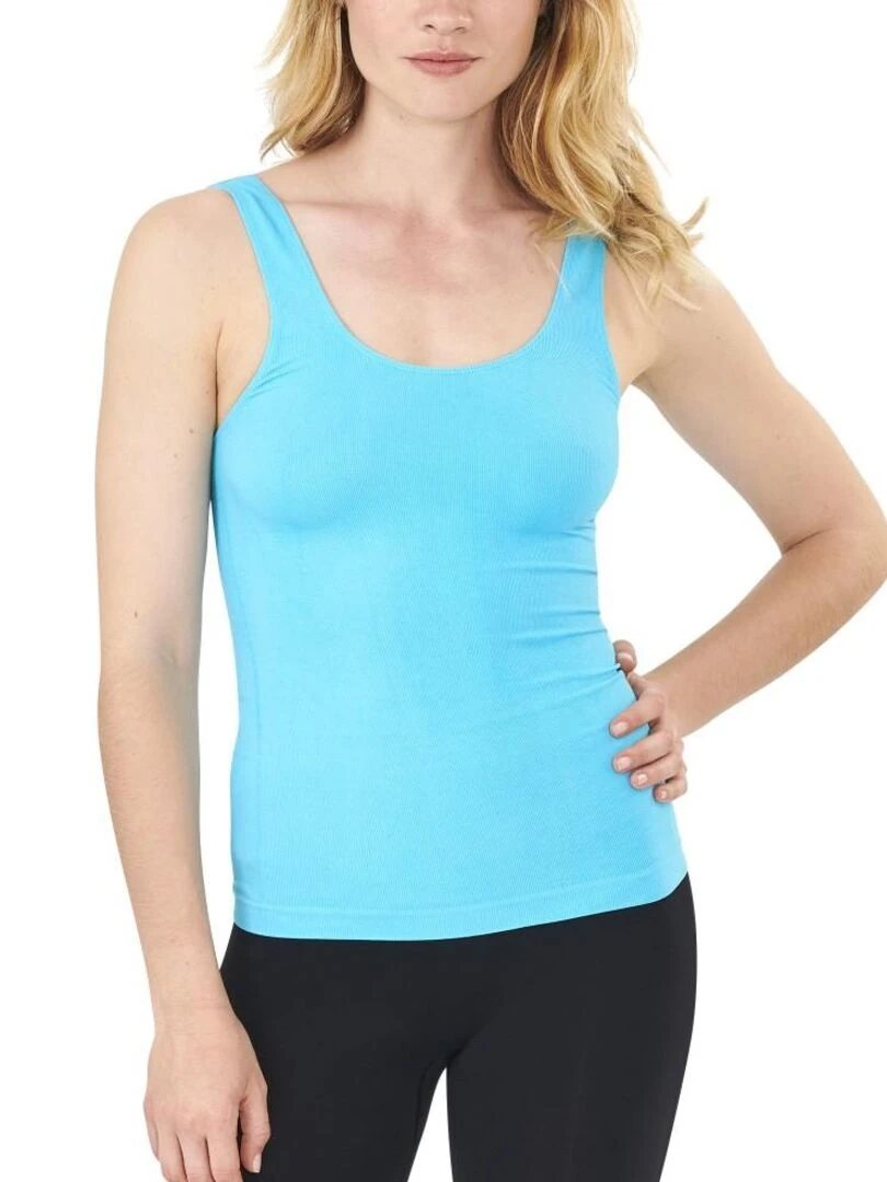 Top minceur et gainant CryoShape Bleu