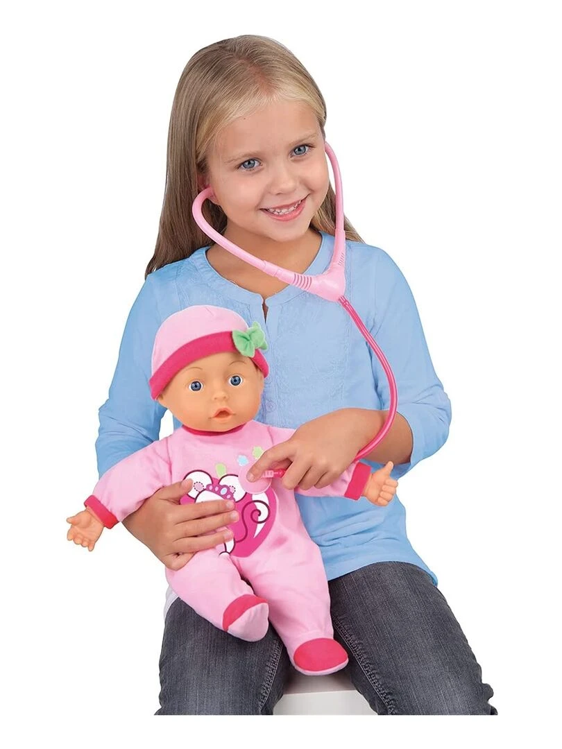 Kit docteur poupée bébé avec son   N/A