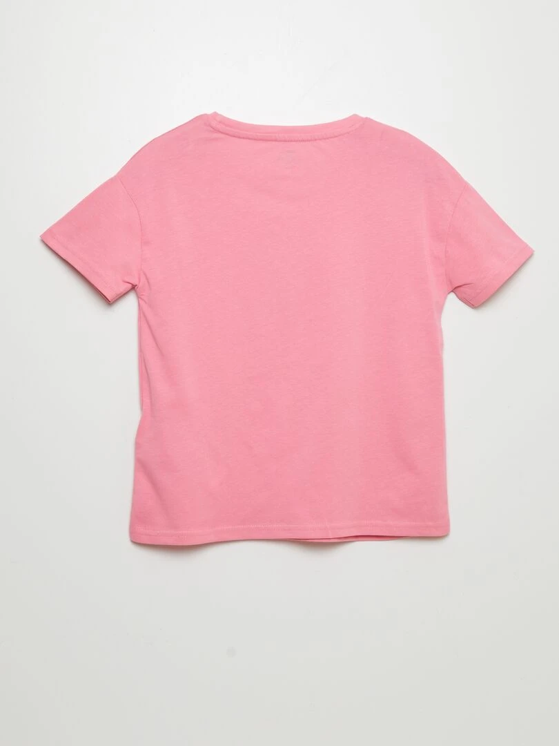 T shirt imprimé 'Minnie'   Rose