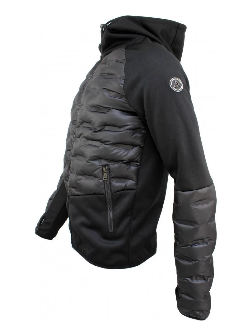 Blouson polaire homme CLOWN   PEAK MOUNTAIN   Noir Noir