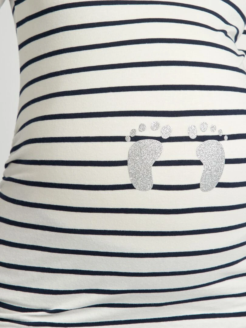 T shirt grossesse   Blanc