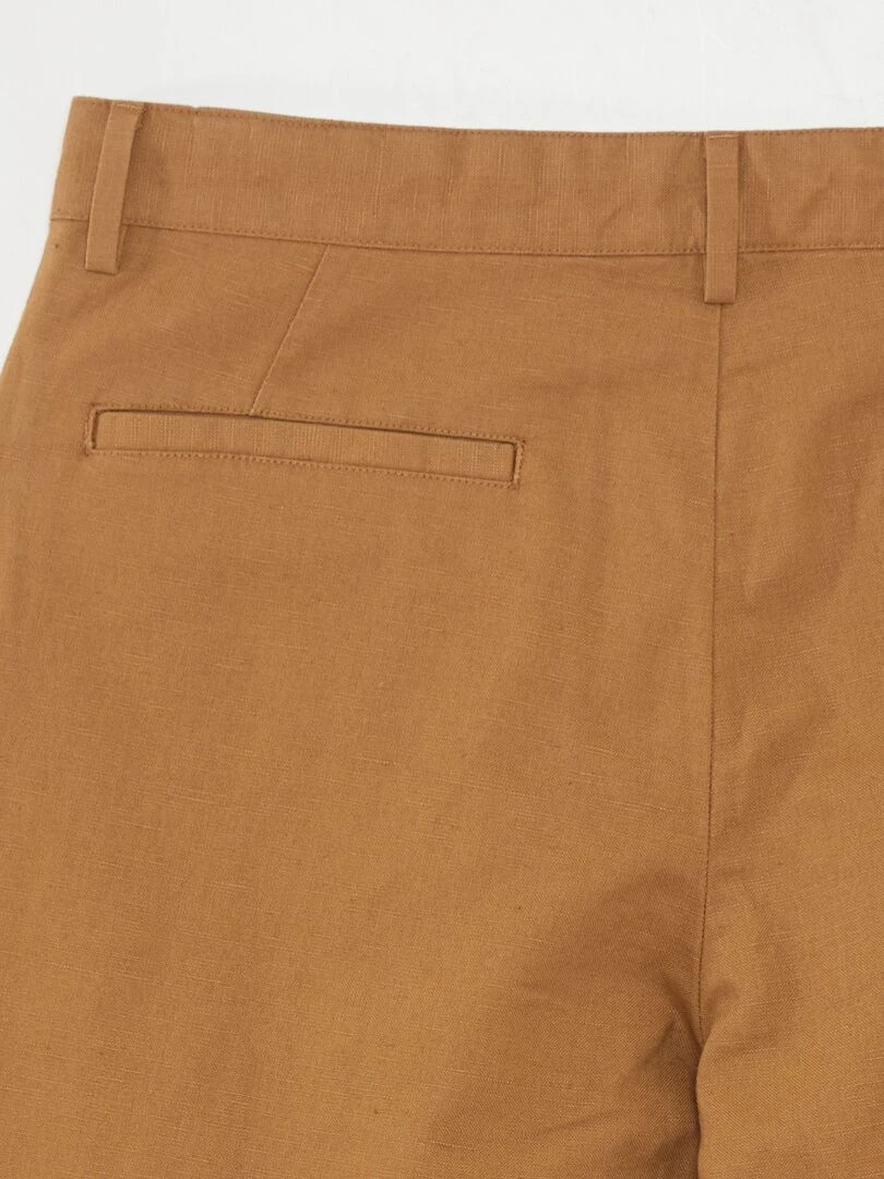 Pantalon chino droit   Beige