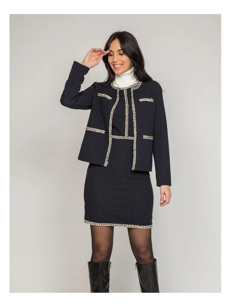 Veste courte UBAK Bleu marine