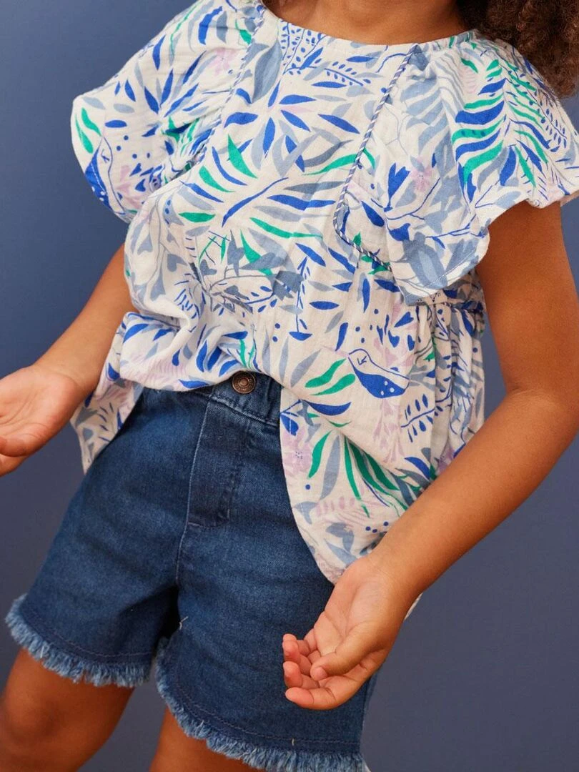 Short bébé Mumbai   Bleu