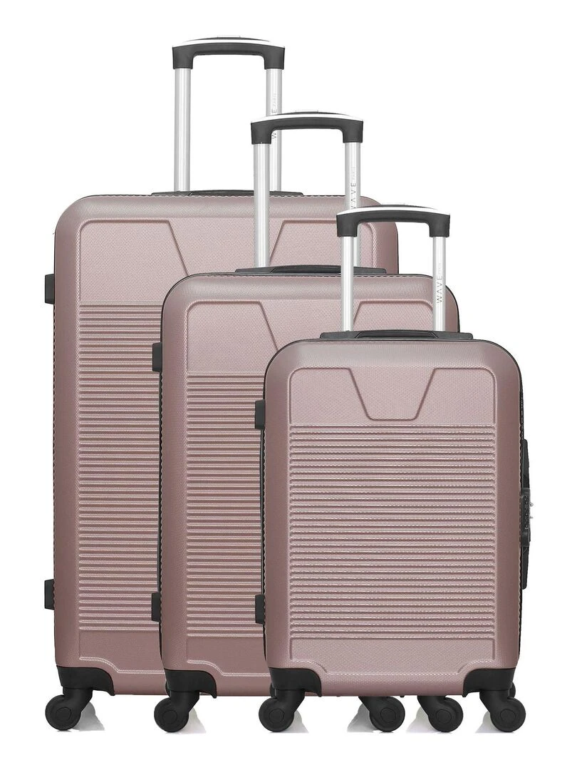 WAVE PARIS SET DE 3 SELENGA Rose