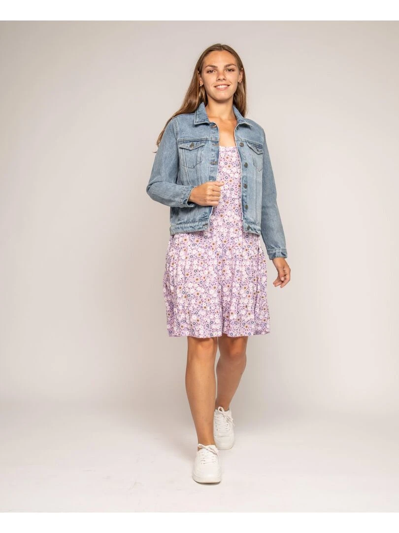 Veste en jean UMMEUR   Bleu