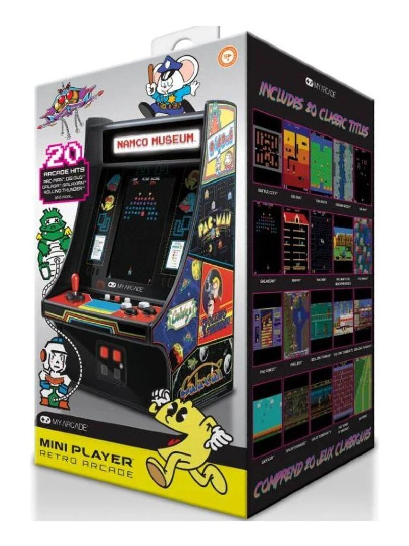 Mini Borne Namco Museum 20 jeux My Arcade   N/A