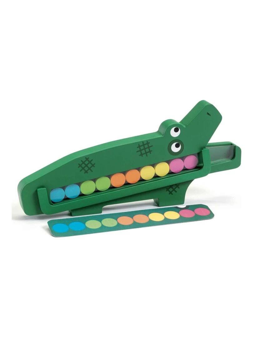Jeu de manipulation et mémo : Crococroc   N/A