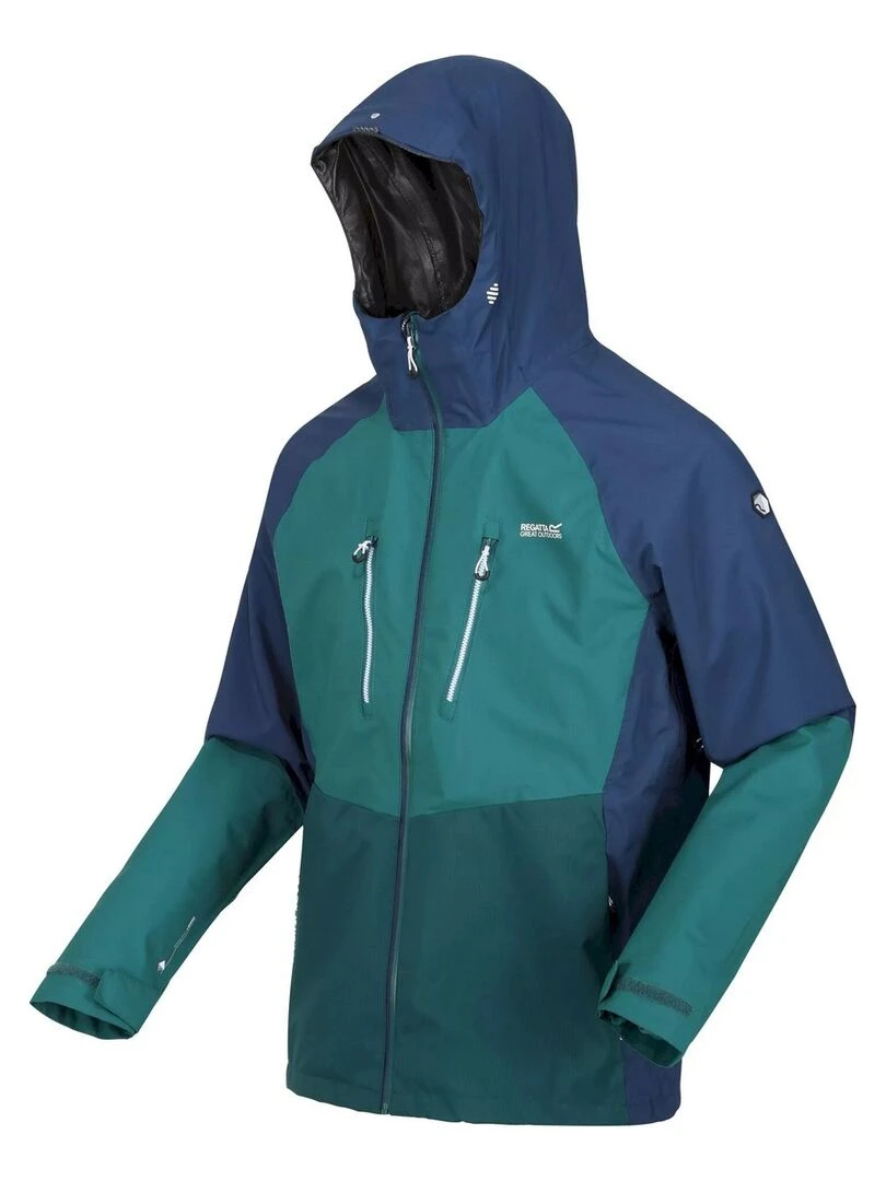 Regatta   Veste imperméable SACRAMENTO   Bleu Vert