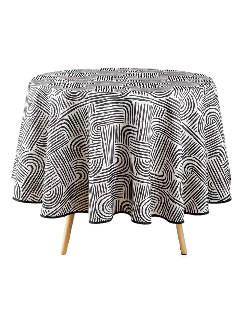 Nappe ronde Pandorre Noir