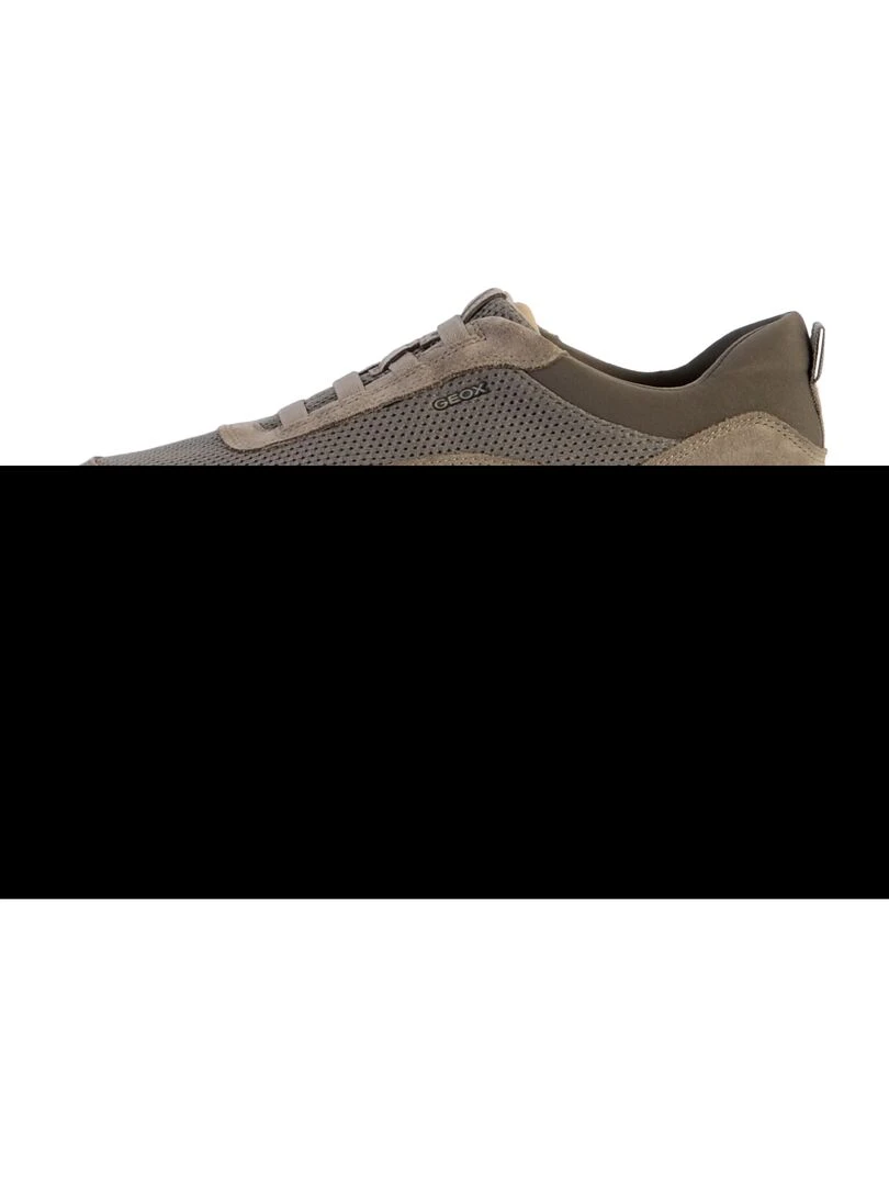 Basket Cuir Geox U Spherica B Gris