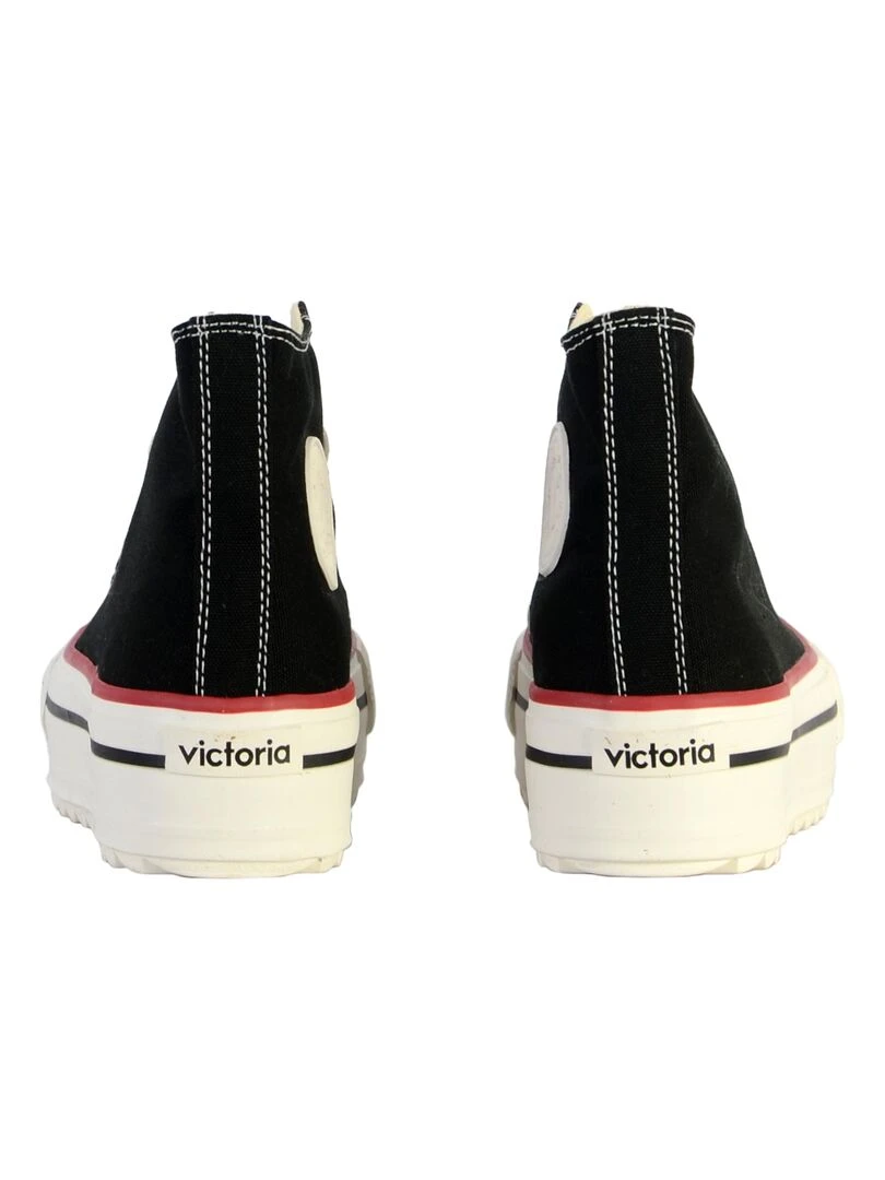 Basket à Lacet Montante Victoria   Noir