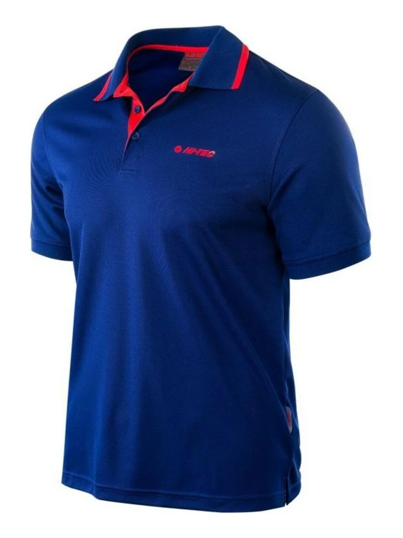 Hi Tec Polo SITE Bleu Rouge