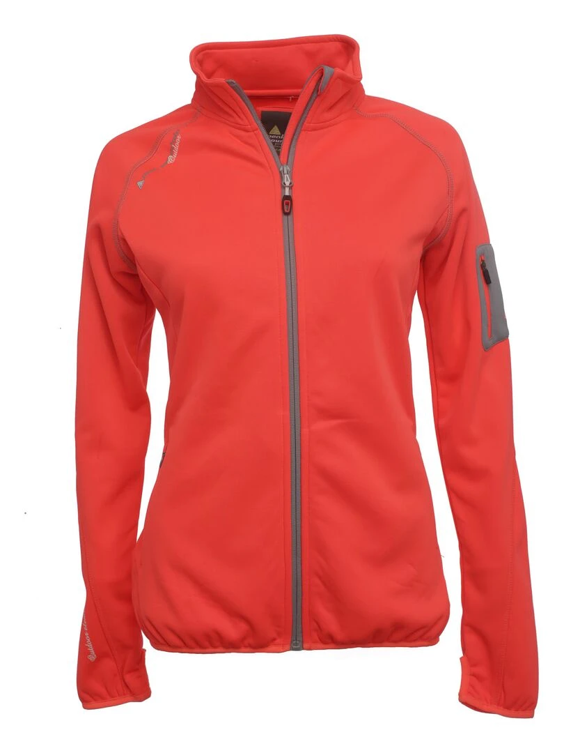 Blouson polarshell femme AMANO Orange
