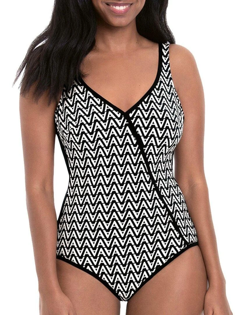 Maillot de bain 1 pièce sans armatures Dunja Bleu