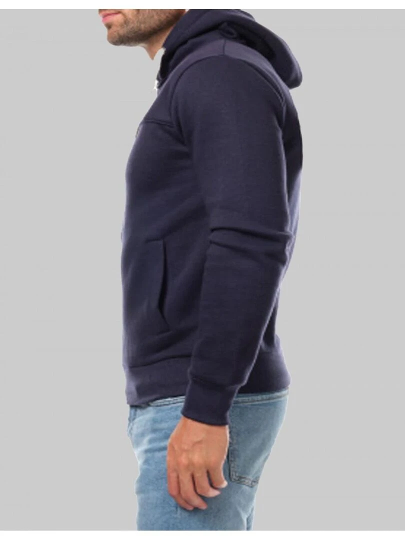 Sweat à capuche zippé Kebello Bleu marine