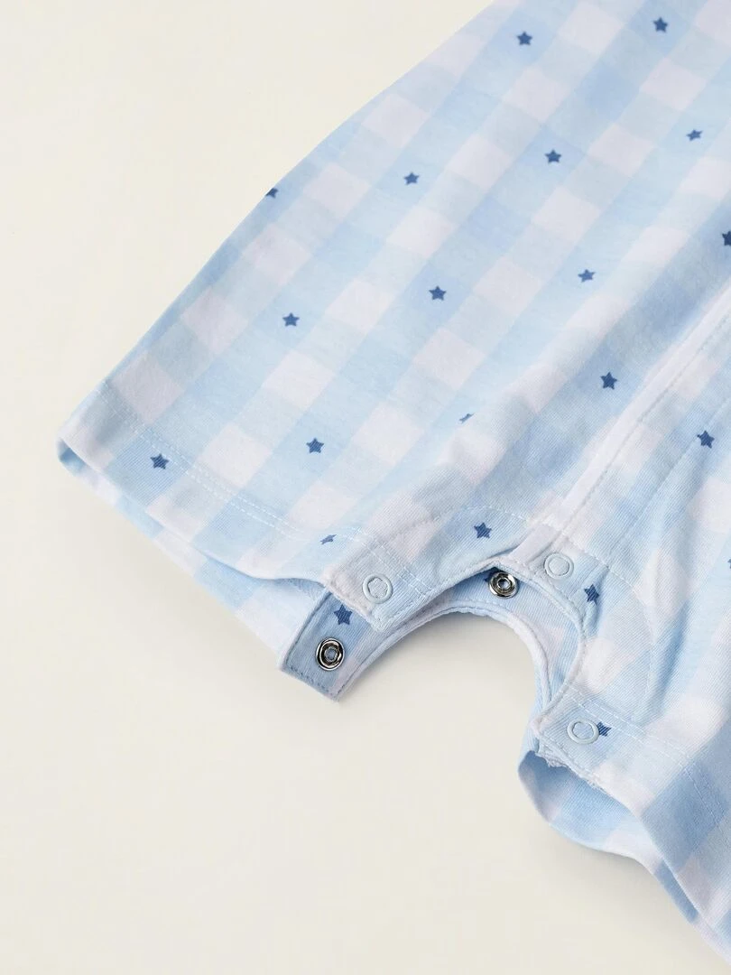 Pyjama Combinaison pour Bébé Garçon manches longues ESSENTIALS LINE   Bleu