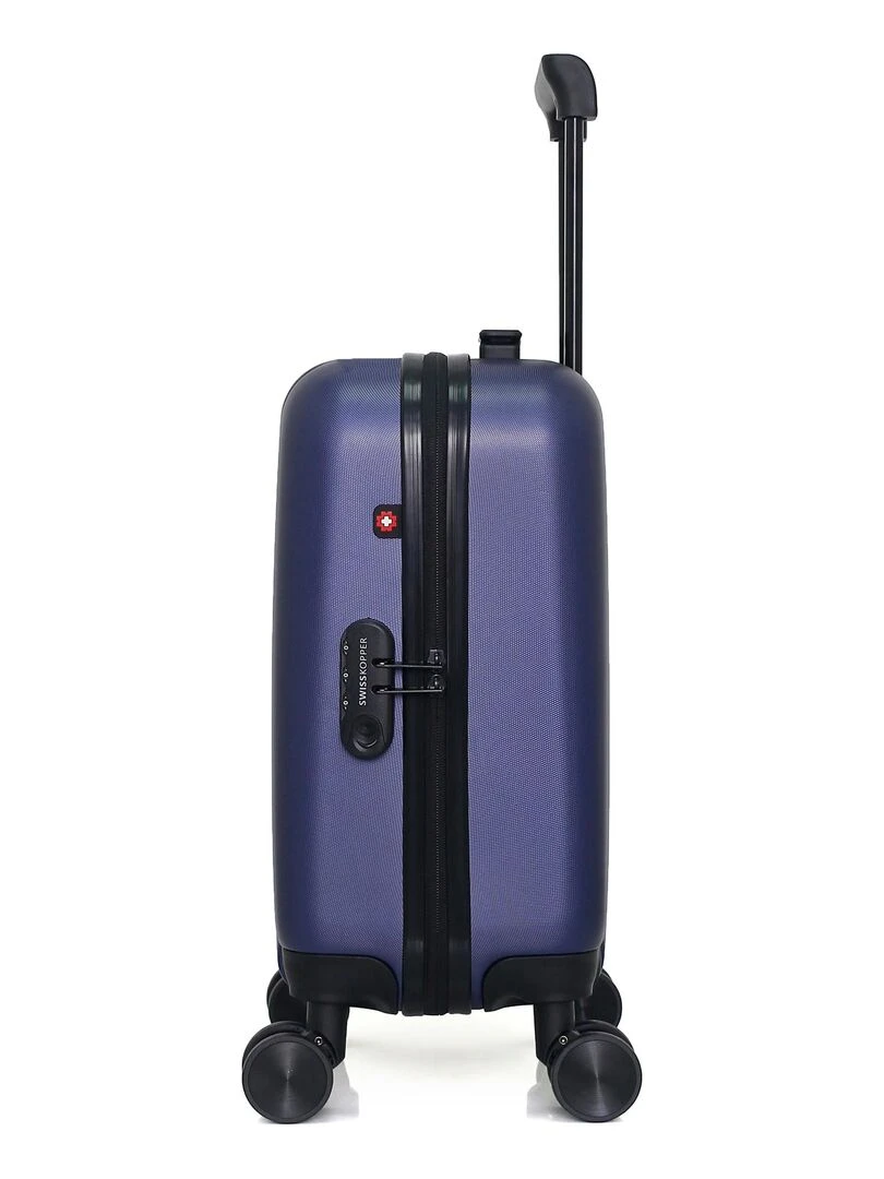 SWISS KOPPER   VALISE CABINE XS RÜTI 4 ROUES 46 CM   Bleu marine