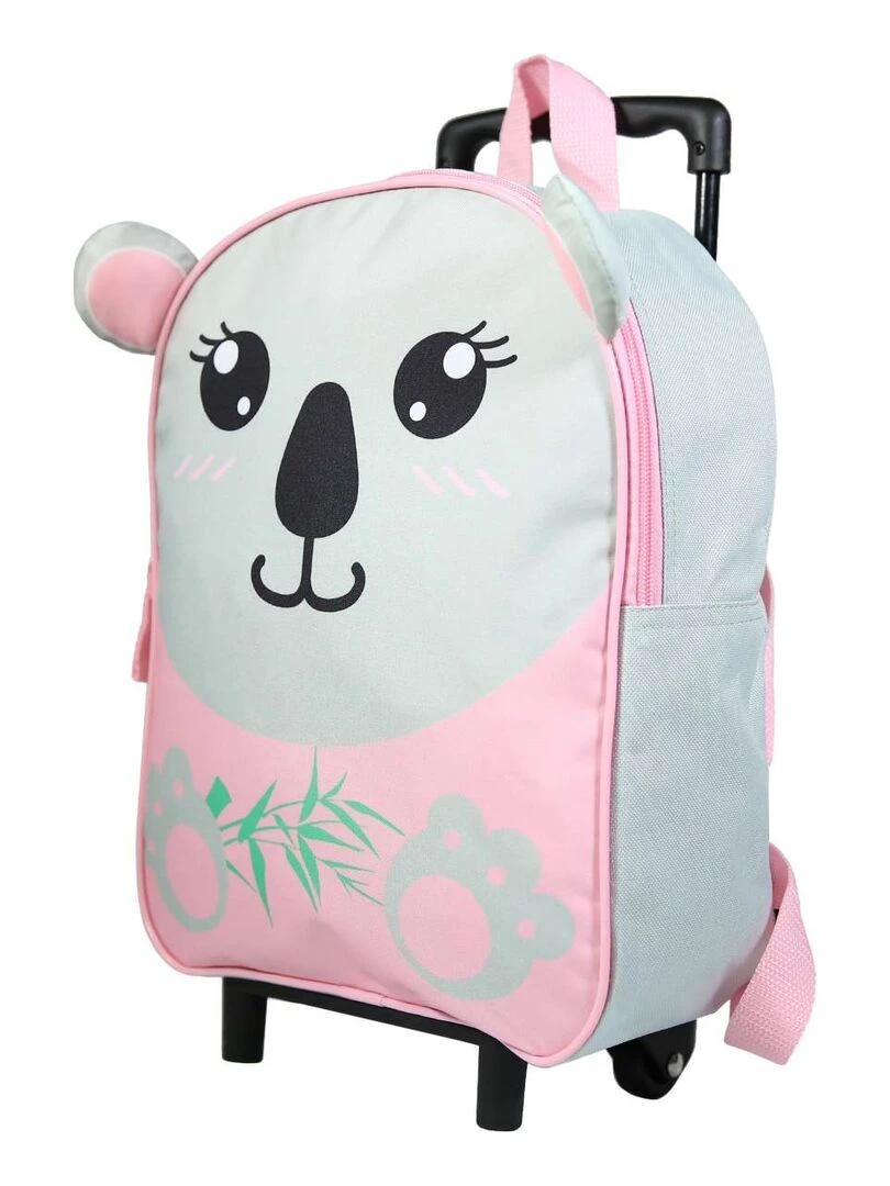 BAGTROTTER Sac à dos à roulettes 31 cm maternelle Kids Gris Koala Gris