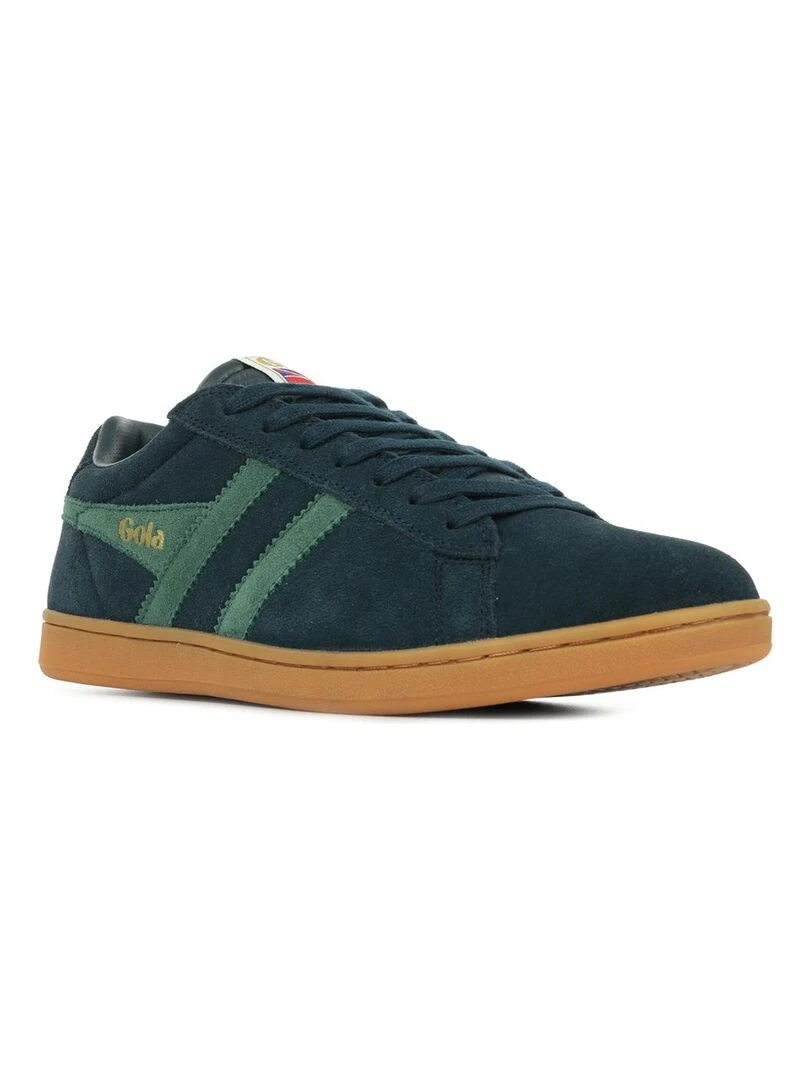Baskets Gola Equipe Suede Bleu marine