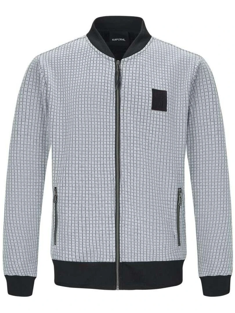 KAPORAL   Sweat col teddy   Gris