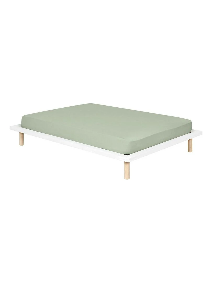 Lit 2 places Maki AKITEN RETAIL Blanc Blanc