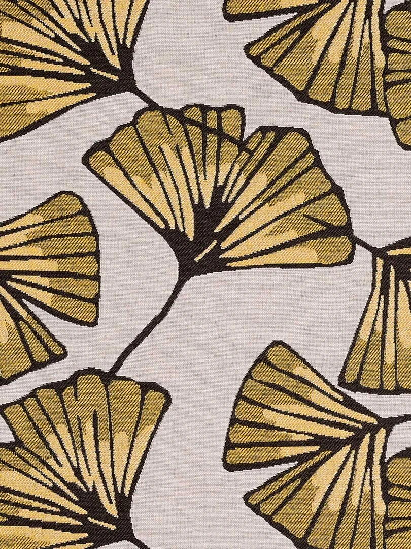 Housse de coussin Biloba Jaune