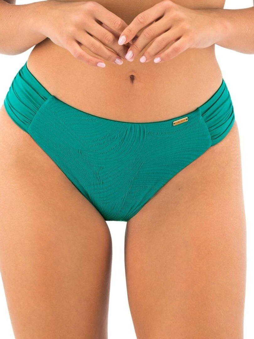 Bas de maillot de bain avec côtés plissés Ottawa Vert