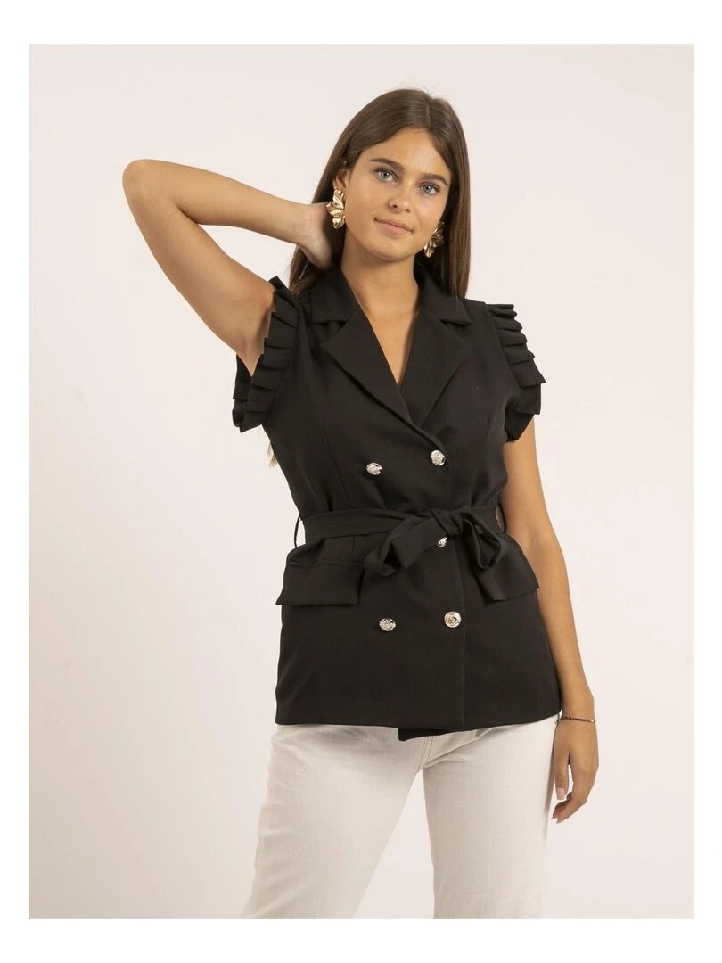 Blazer sans manches UCHENA Noir