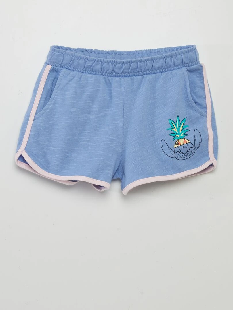 Pyjama 'Stitch' en jersey   2 pièces   Bleu