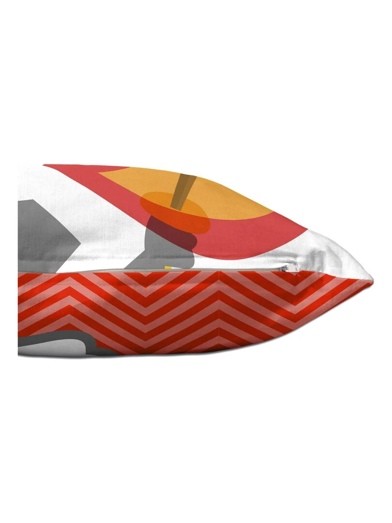 Housse de coussin Knight "Happyfriday"   Blanc