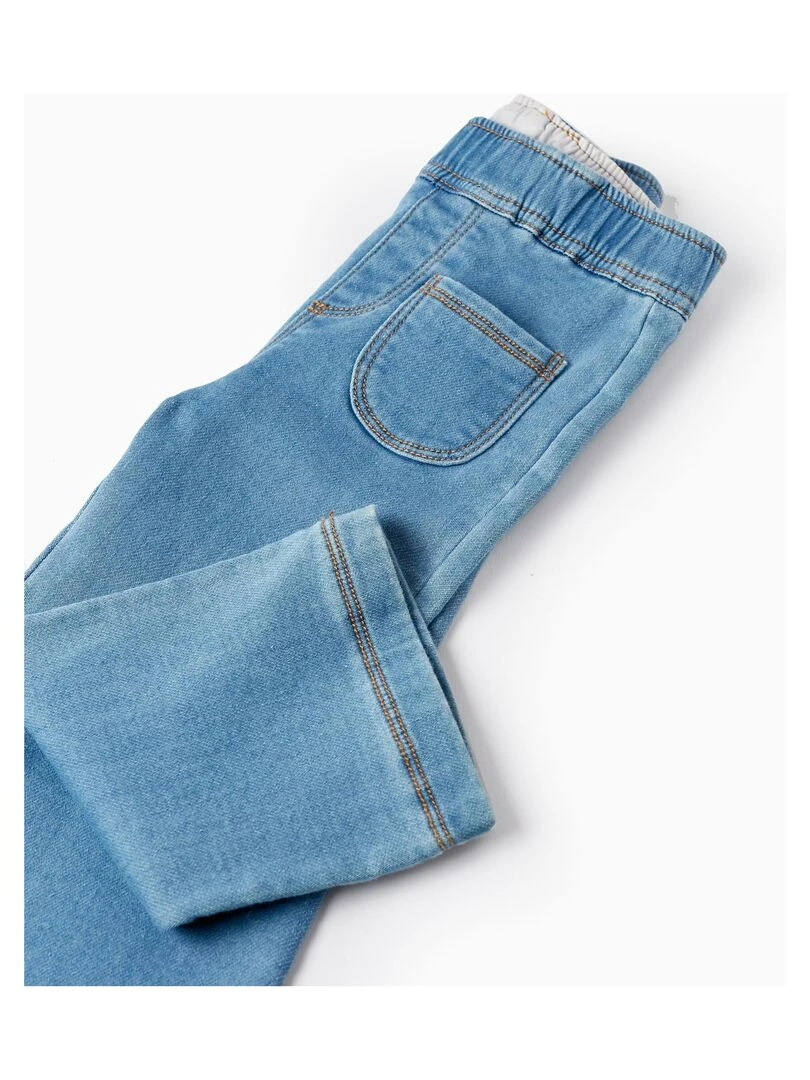 Leggings en jean pour bébé fille  THE WAVE TRIBE   Bleu