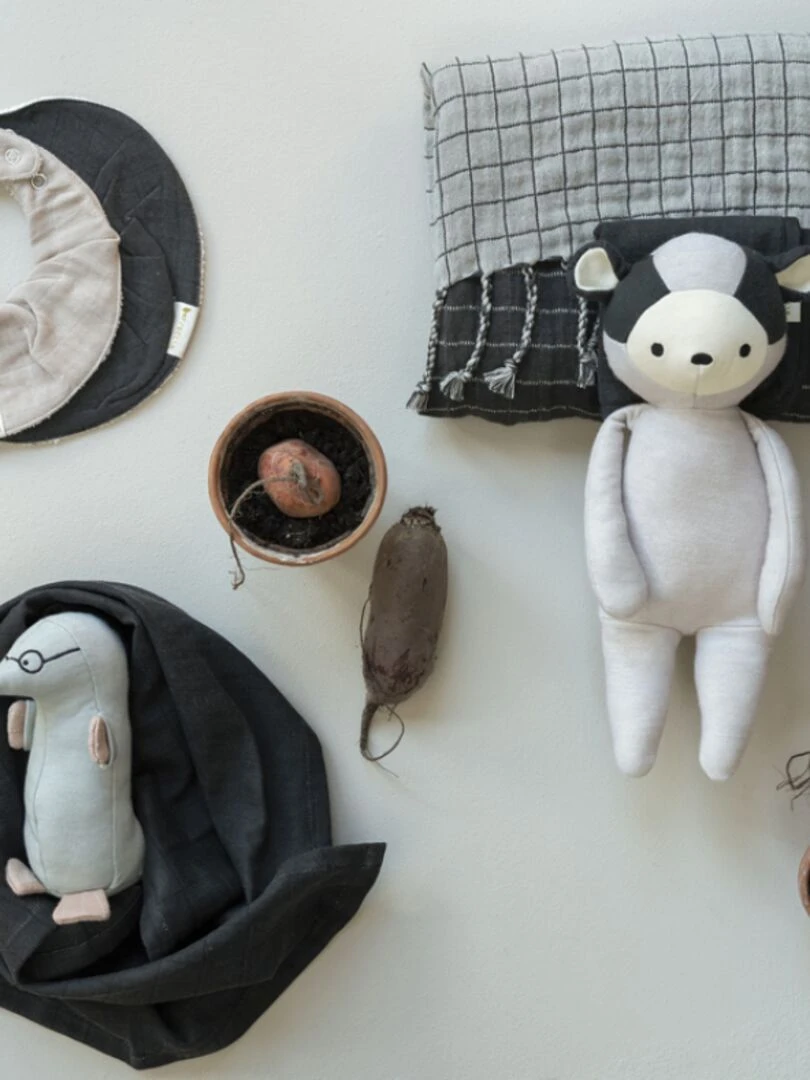 Hochet peluche Marvin la taupe   N/A