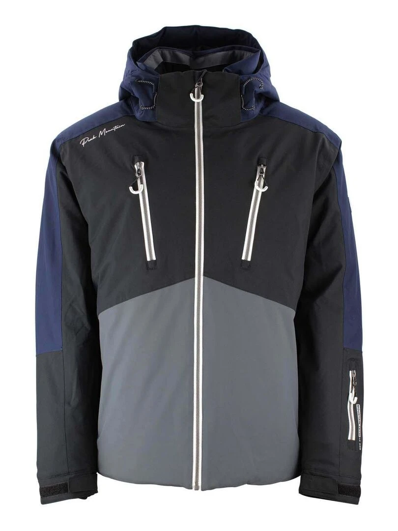 Blouson de ski homme CANSAS PEAK MOUNTAIN Bleu marine