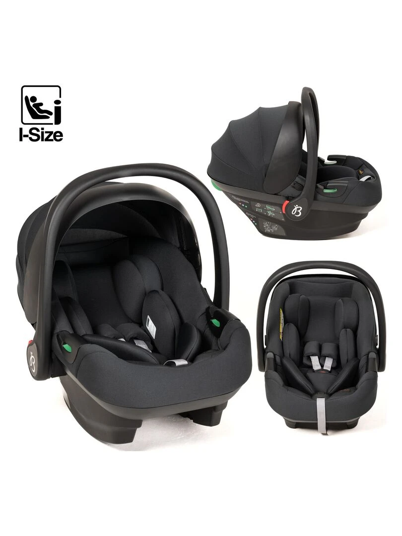 BEBELISSIMO Siège auto bébé Cosy CRIOS I size groupe 0+ de 0 à 21kg de 40 à 87cm noir Noir