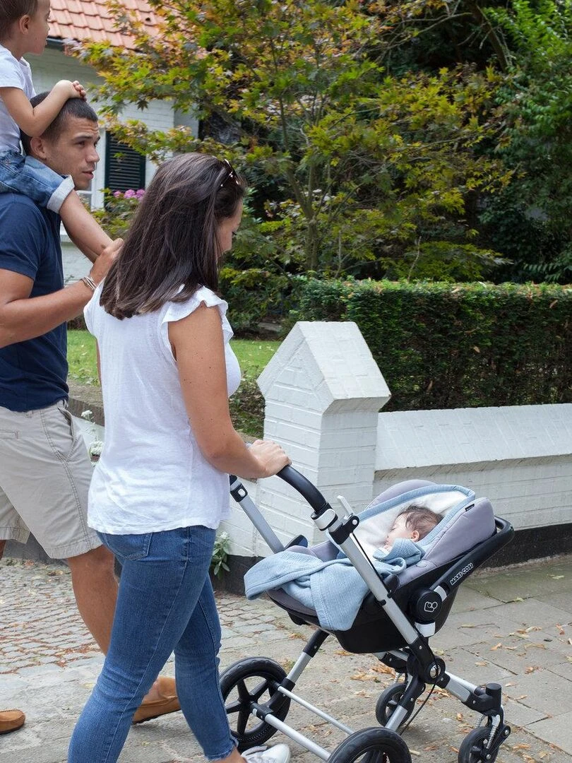 Bemini Nid d'ange BISIDE Tetra jersey et jersey   Bleu foncé