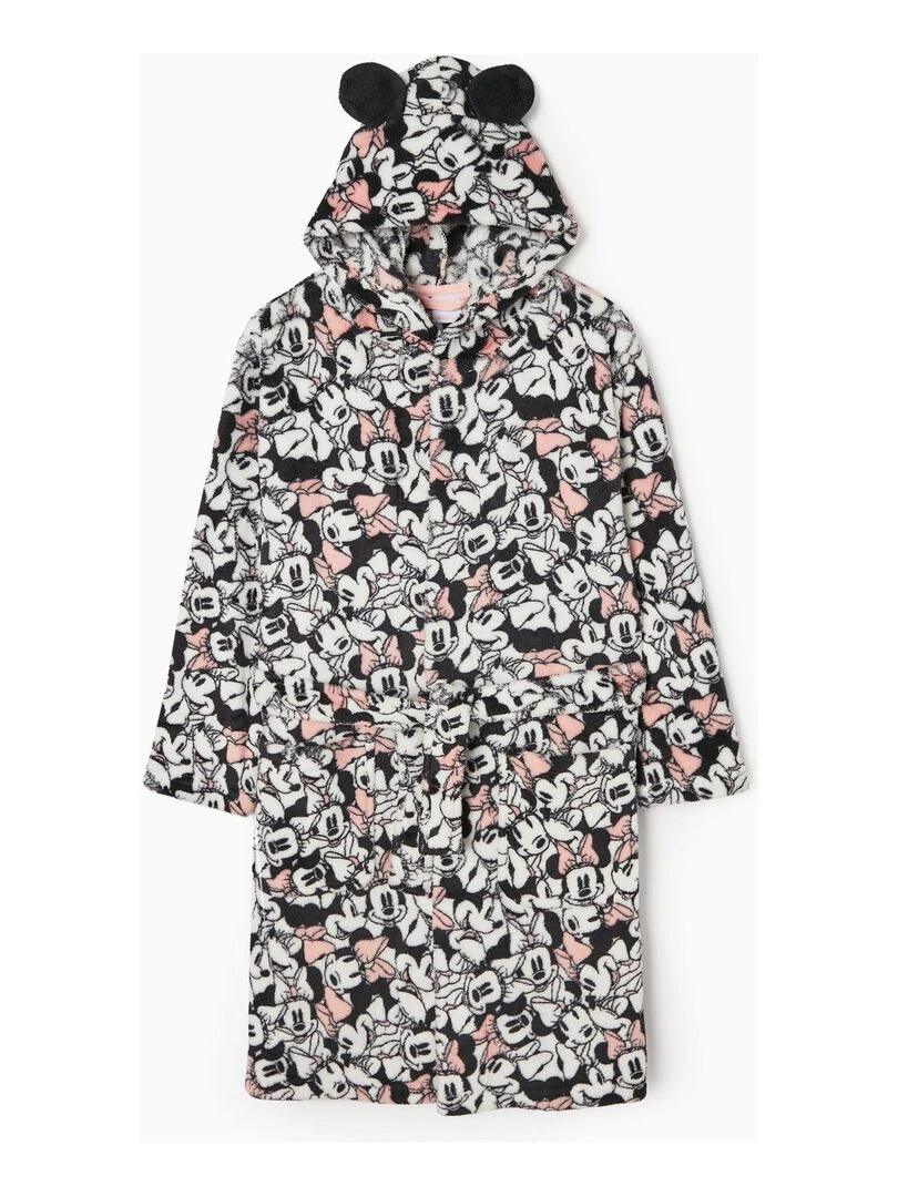 Robe de Chambre à Capuche Fille 'Minnie' DISNEY Blanc