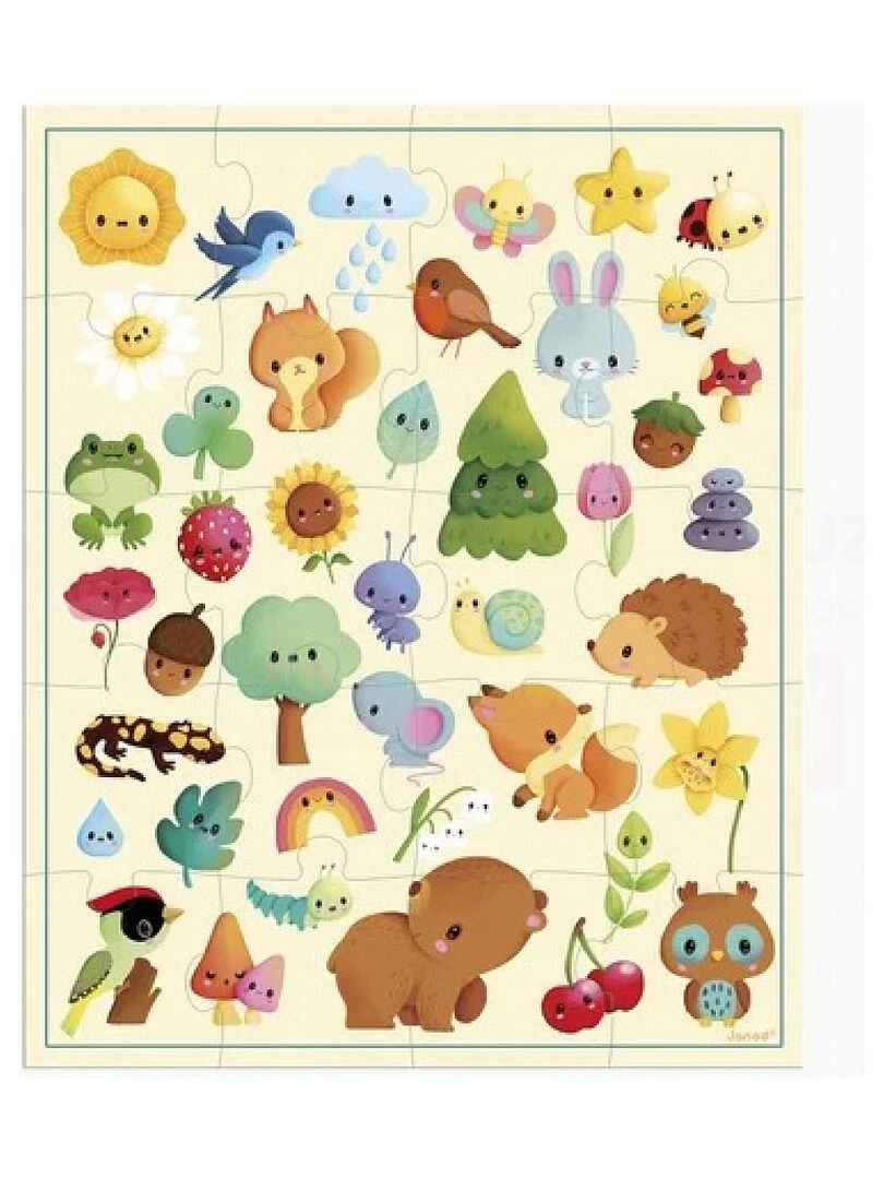 Puzzle Imagier de la nature   20pcs   N/A